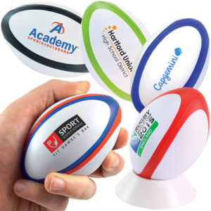 Plusieurs petits ballons anti-stress à personnaliser